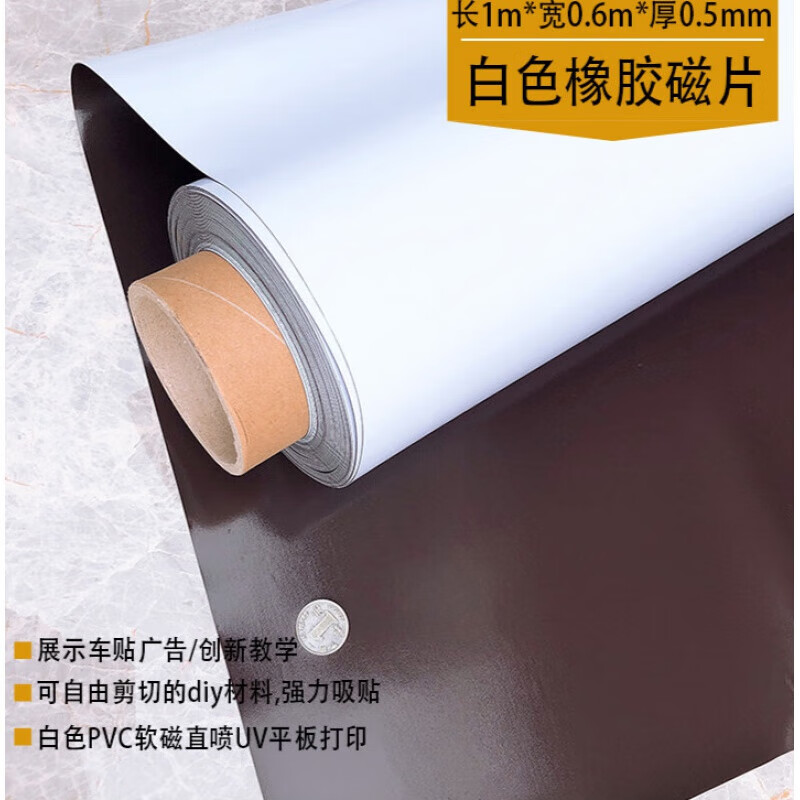 强力磁铁与磁性橡胶磁片 软磁铁贴片、吸铁石磁贴的全面解析